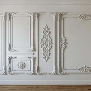 简欧石膏线条3D模型下载